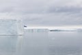 Iceberg floats in the polar sea of Ã¢â¬â¹Ã¢â¬â¹Svalbard, Spitsbergen